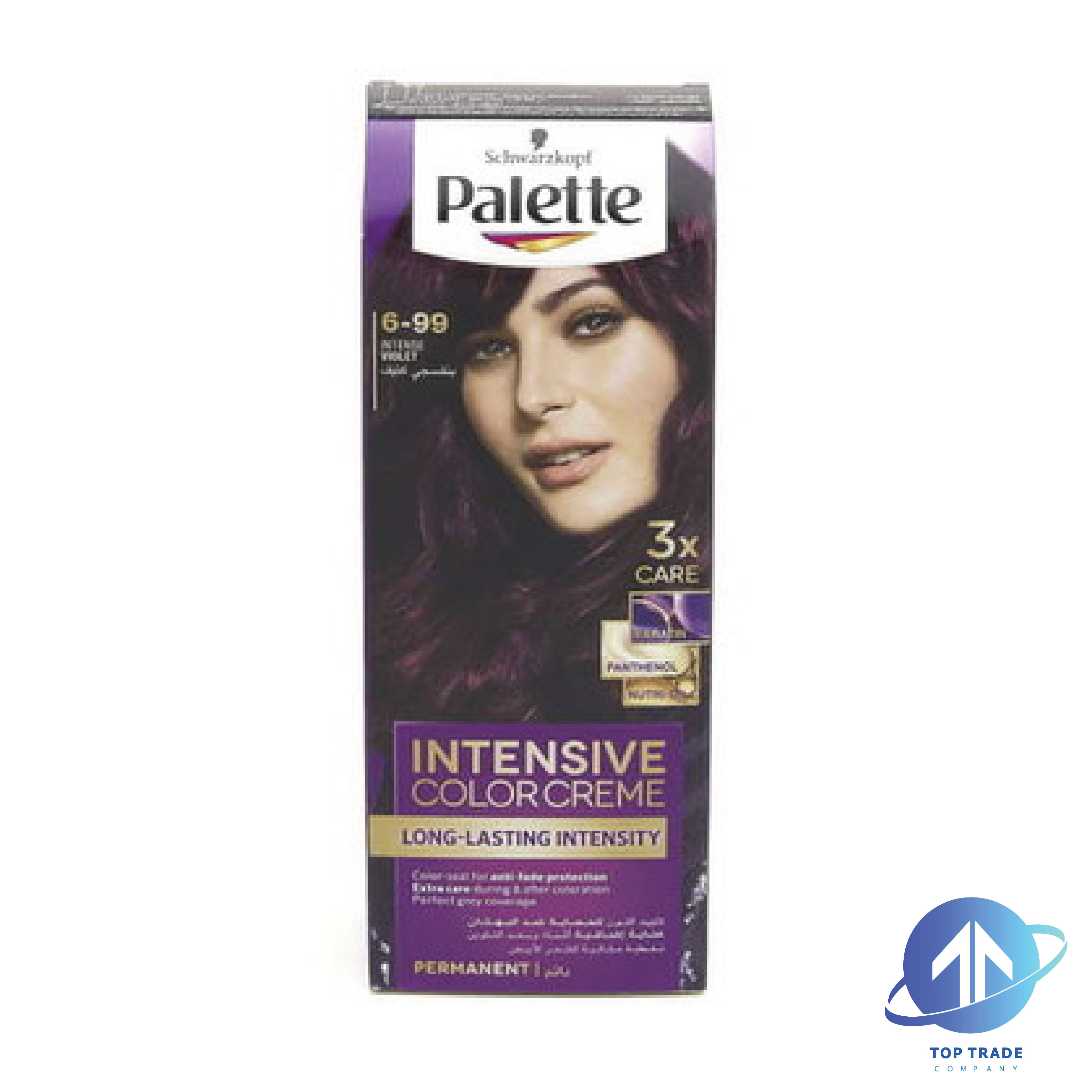 Palette Intensive Color Cream hair color 6-99 intense violet